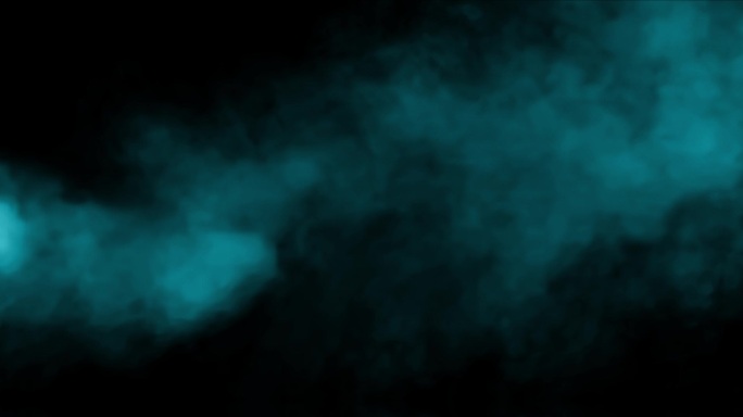 4K艺术粒子烟雾颜料流动色彩舞台黑色背景