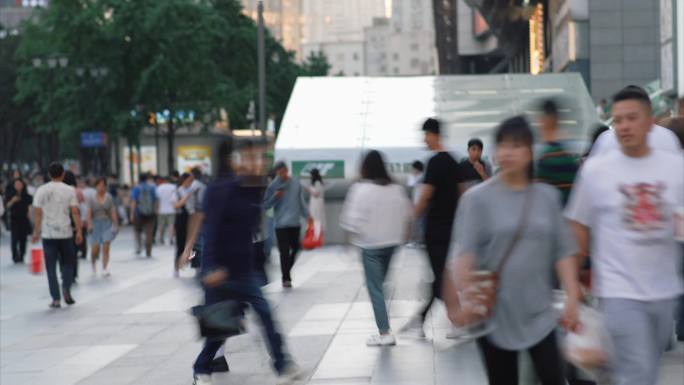 合集慢门城市人多