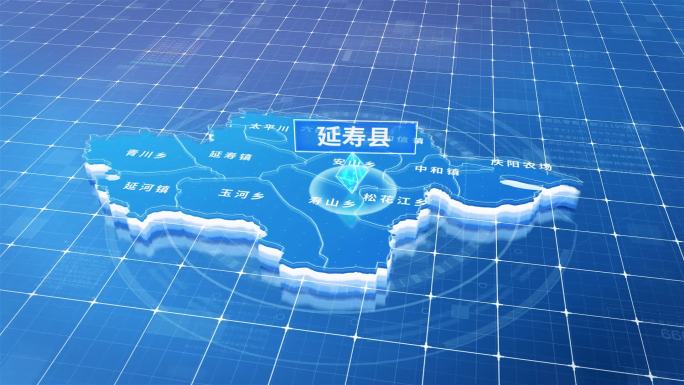 延寿县三维科技区位地图