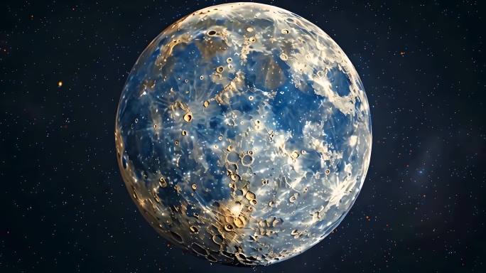 太空星球宇宙探索月球月亮