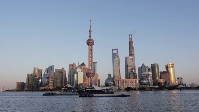 上海城市风景延时