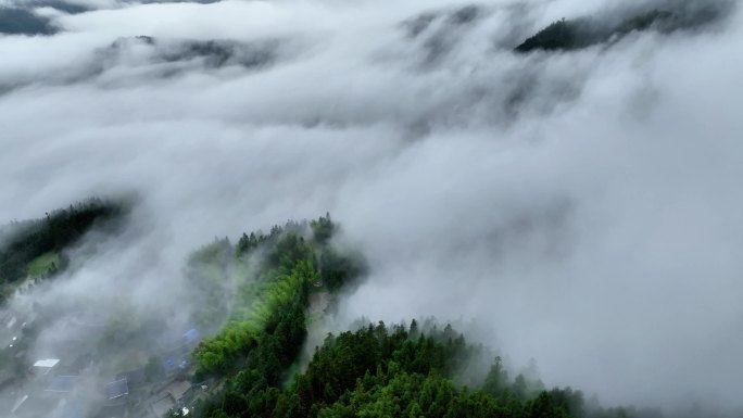 桂阳县白水瑶族乡风景  云归故里