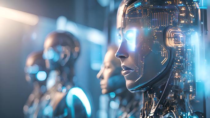 ai人工智能机器人未来科技制造