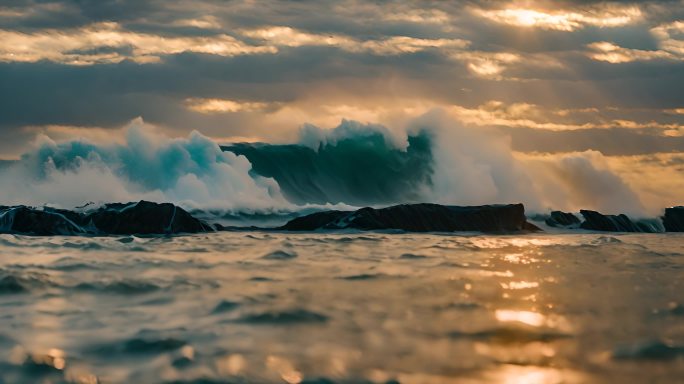 海洋水海浪