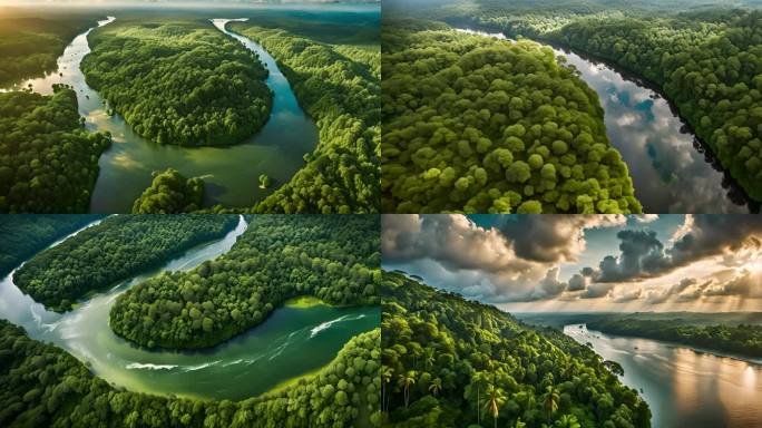 亚马逊雨林风光