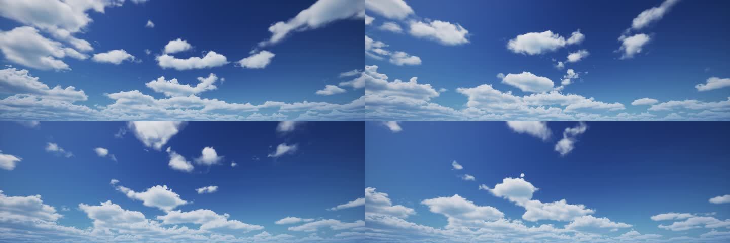 天空白云