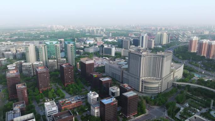 航拍丰台科技园  北京总部基地