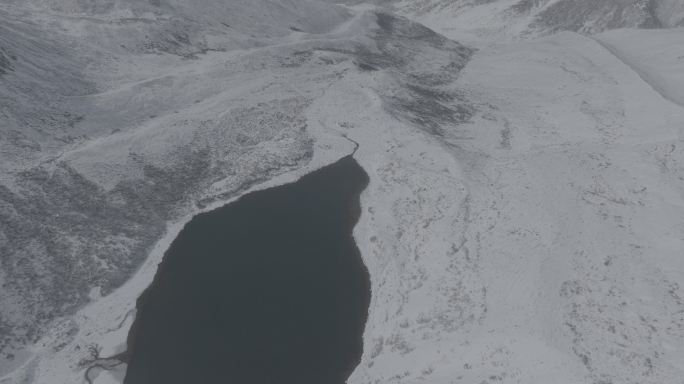 藏区雪山航拍5KLOG