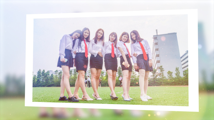 唯美相册毕业照片展示