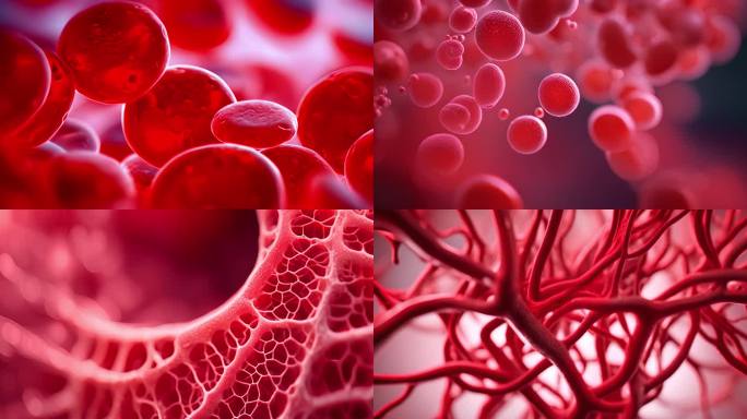 血小板红细胞血管