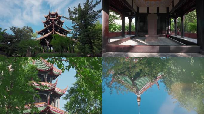 成都望江楼公园崇丽阁