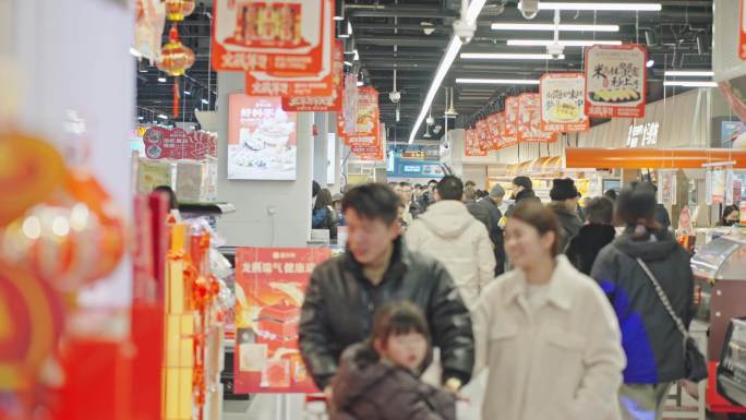 【合集】新年超市购物