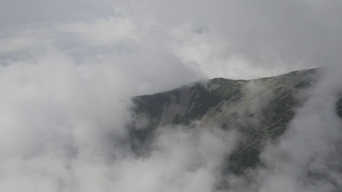 宝鸡太白山云海