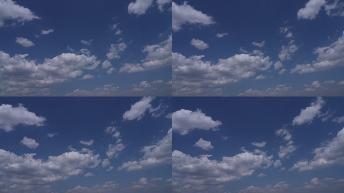 【原创正版素材】流动的白云延时摄影10