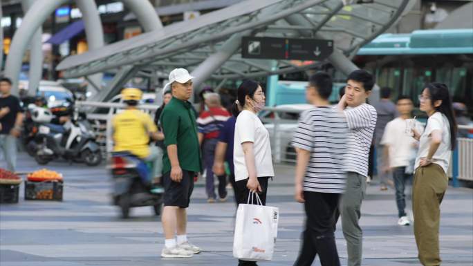 合集人群慢门原声还我