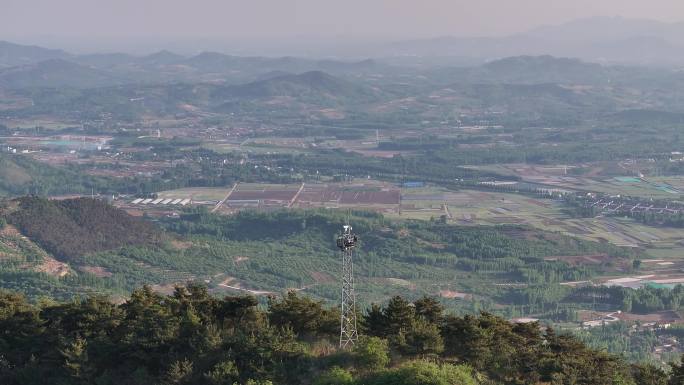 航拍沂蒙山