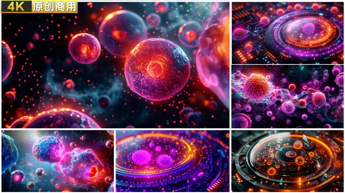 显微镜 细胞核 细胞  细胞分裂