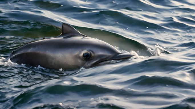 普通海豚成群结队地捕鱼和狩猎