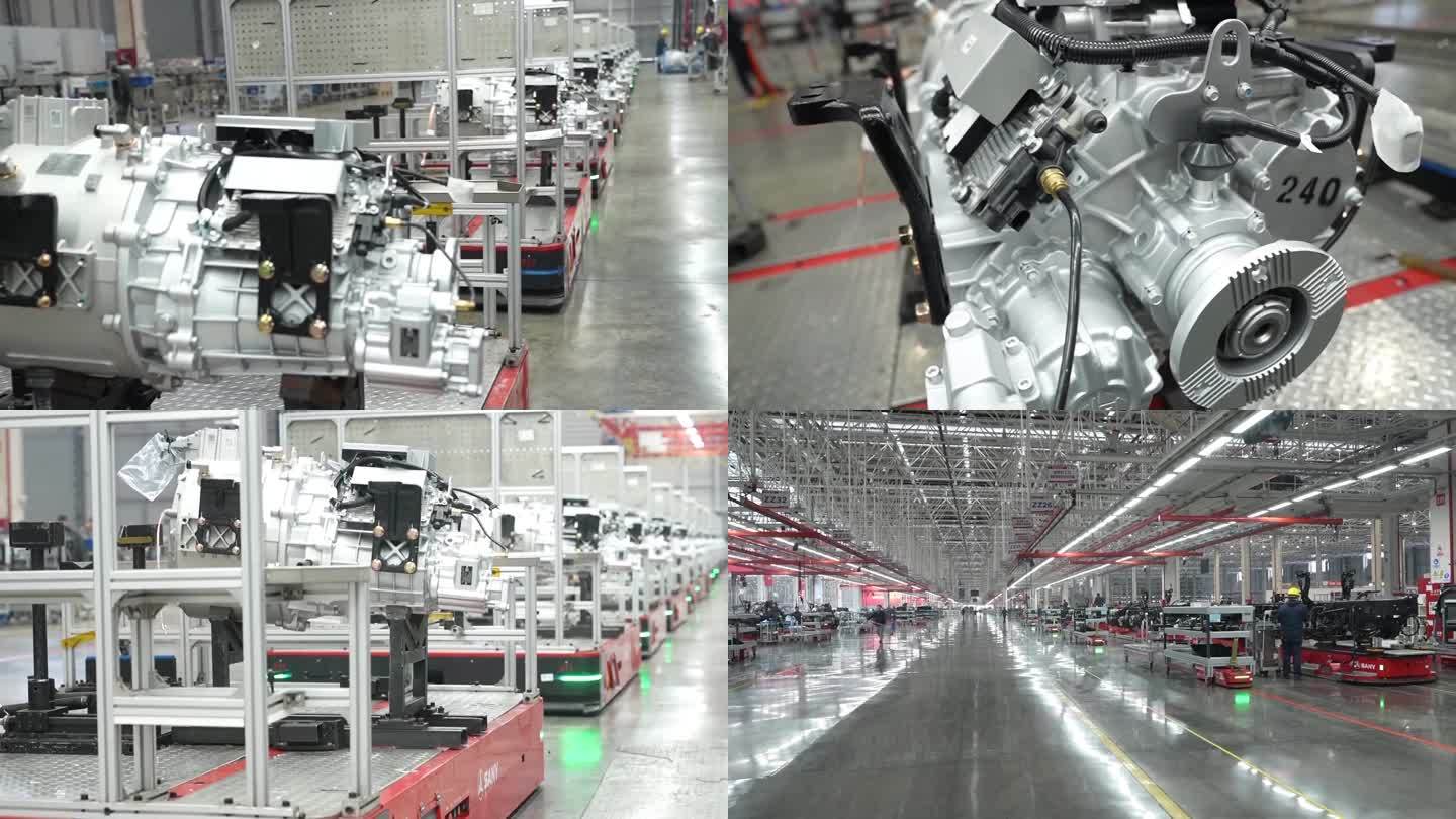 中国汽车厂发动机制造生产线高科技自动化生产线