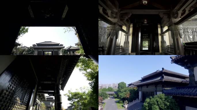 04春秋战国时期建筑 王宫 饕餮纹 廊柱