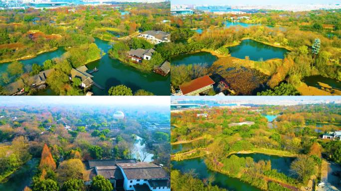 杭州西湖区西溪湿地美景风景视频素材49