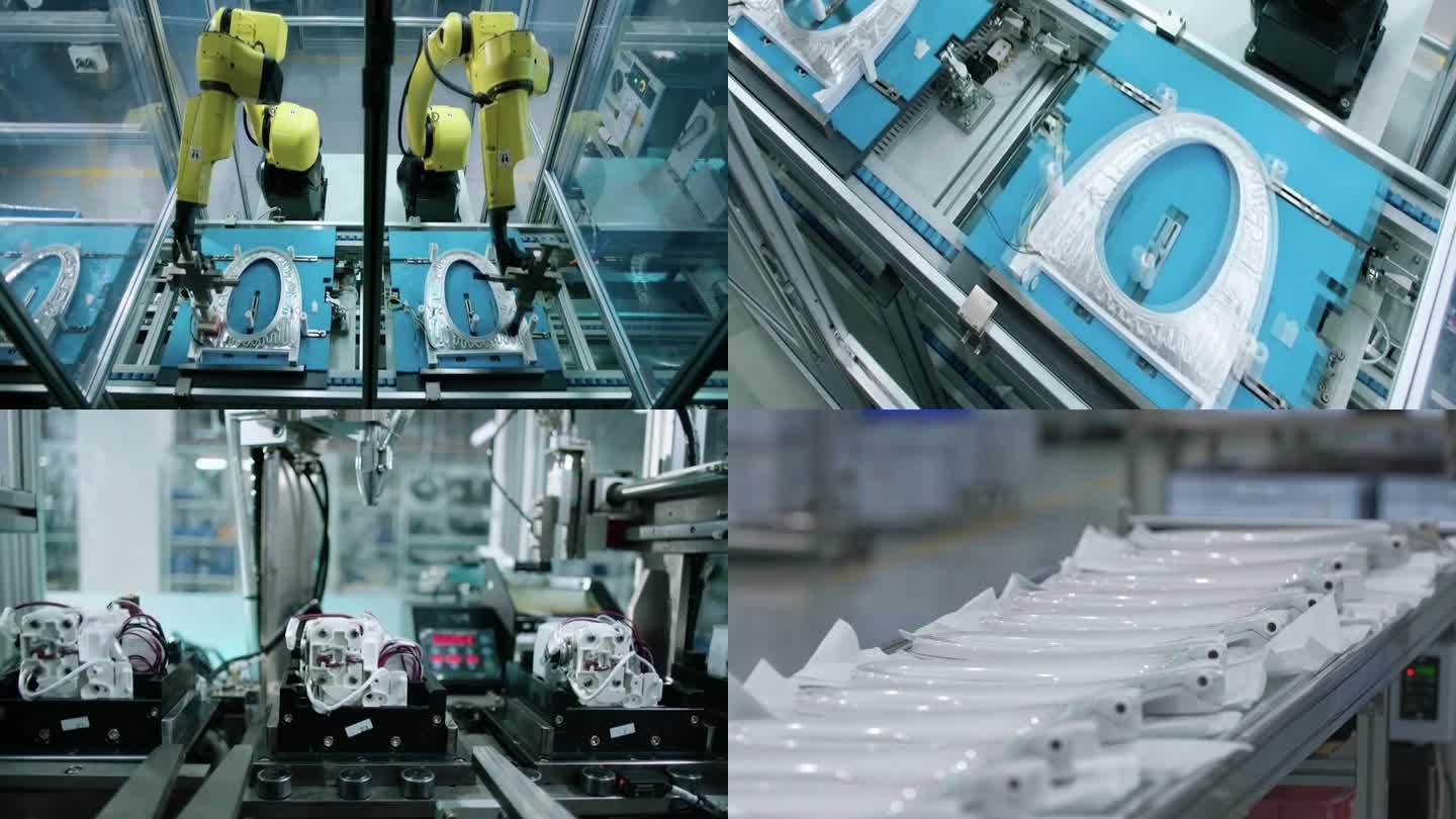 中国生活用品工厂自动化高科技流水线室内生产（选编）