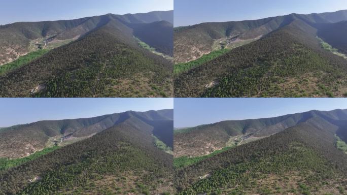 航拍沂蒙山