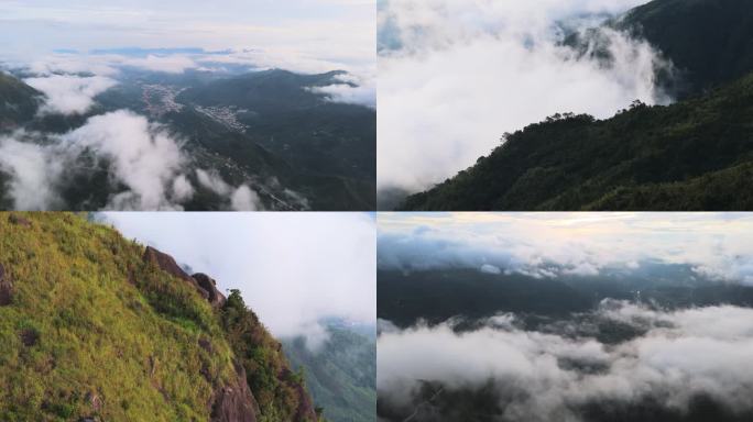 大山 绿美 日出云海 高山日出