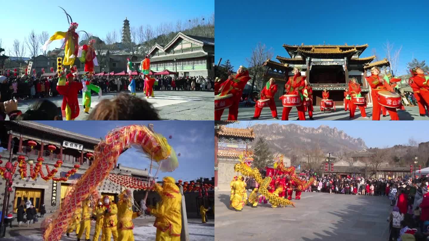 国新年庙会年味春节舞龙舞狮（选编）