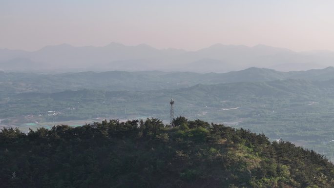 航拍沂蒙山