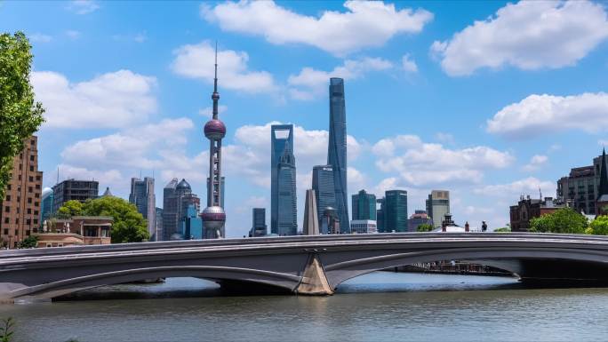上海乍浦路桥法师桥延时