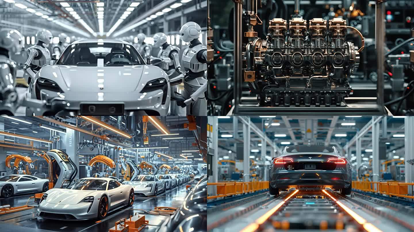 新能源汽车生产工厂