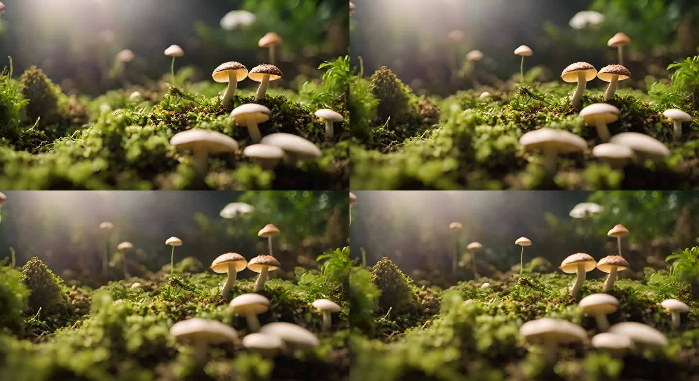 蘑菇生长