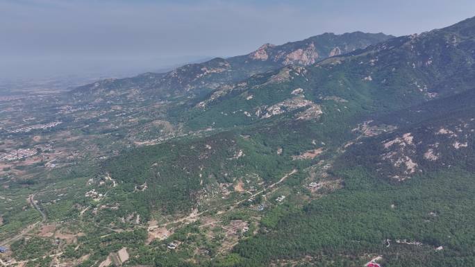 航拍沂蒙山