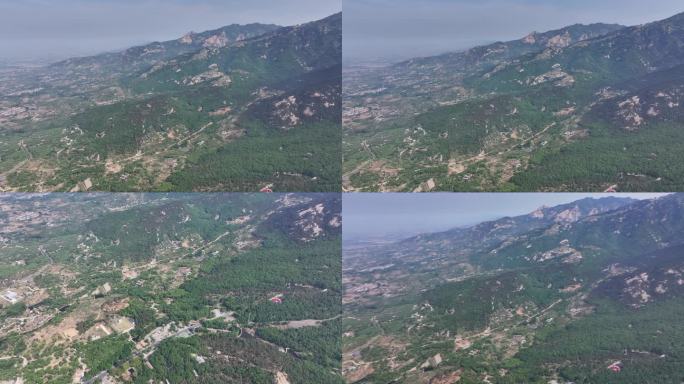 航拍沂蒙山