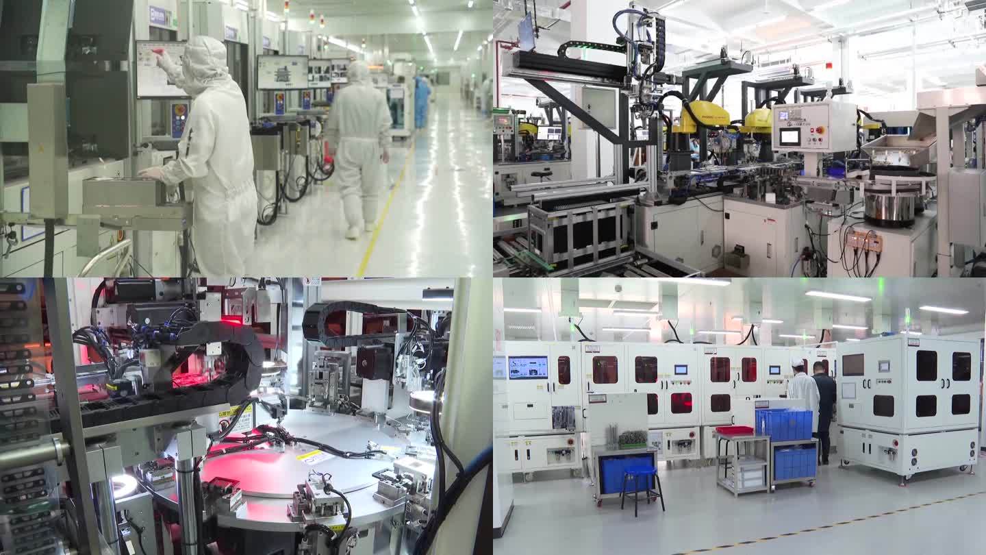 中国轻工业工厂灯泡厂高科技自动化生产线流水线（选编）