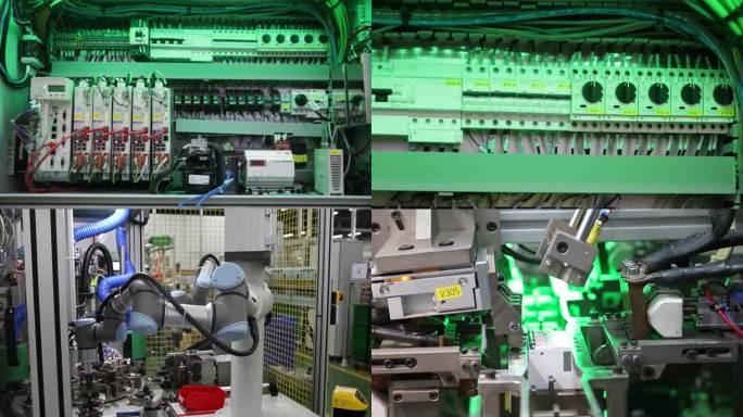 中国工厂的高科技自动化生产线流水线内部生产（选编）