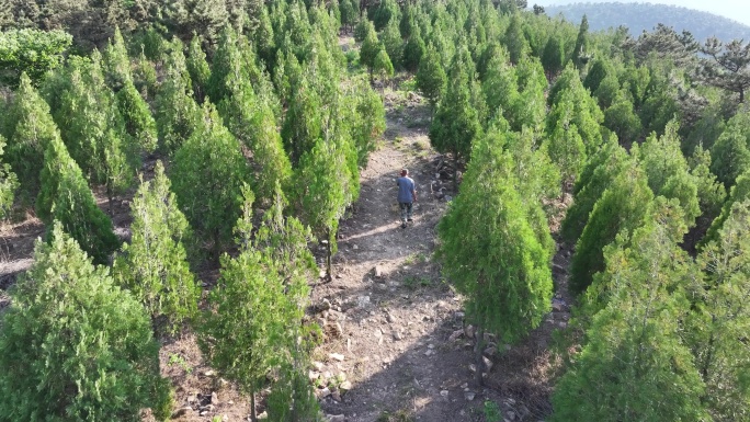 航拍沂蒙山
