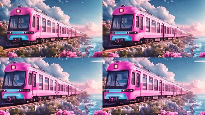 开往春天的粉色列车