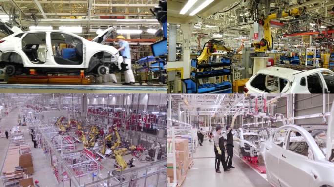 中国的汽车工业工厂生产（合集）