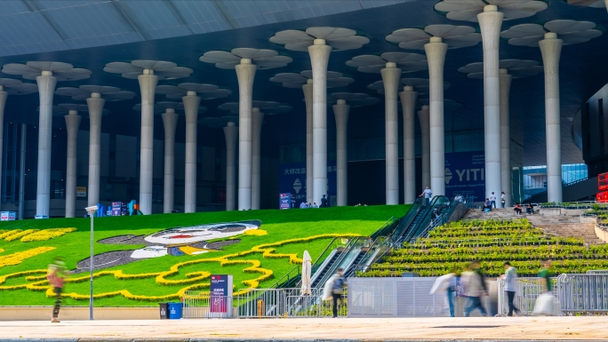 五组上海国际会展中心延时2024年