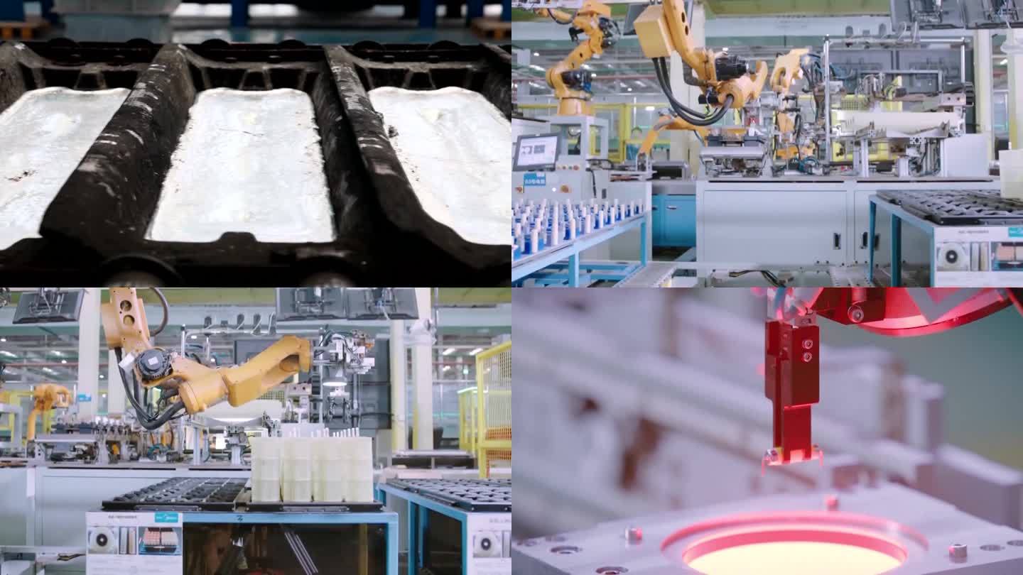 中国金属工厂铝工厂工业用铝有色金属加工处理生产制造流程（选编）