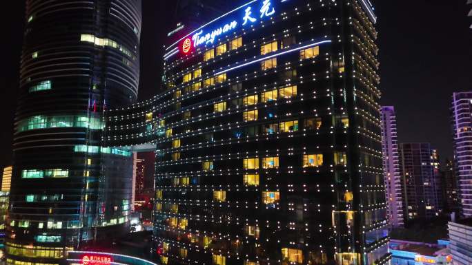 厦门环岛路夜景