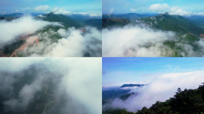 森林 大山 山川日出  榕大公路