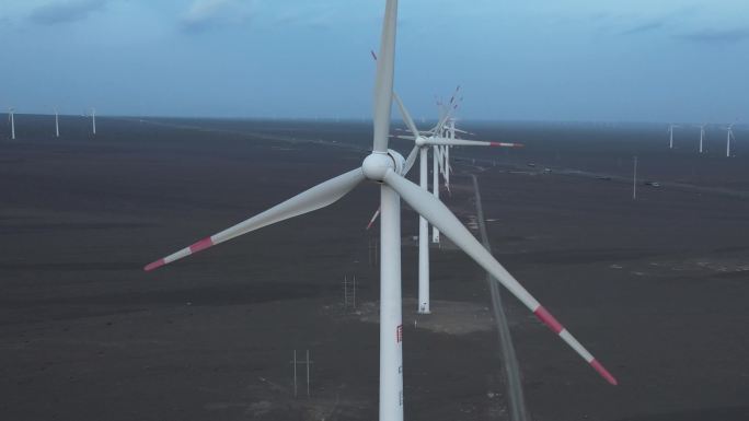 风车风力发电太阳能新能源光伏电网中国能源