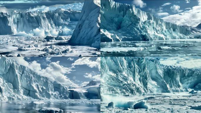 冰川融化 全球变暖 气候变化 温度升上