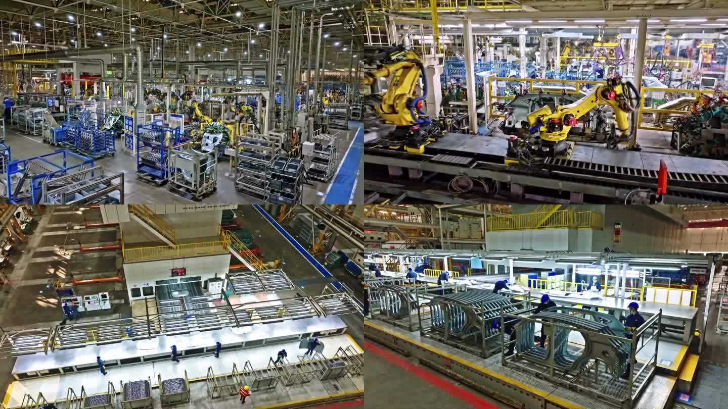 中国汽车工业新能源汽车制造厂电动车车场内部生产（选编）