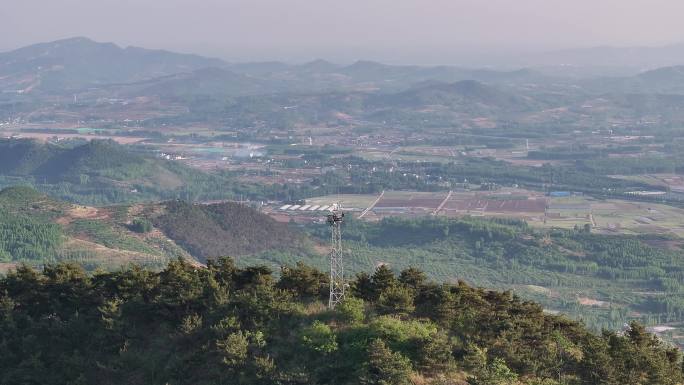 航拍沂蒙山
