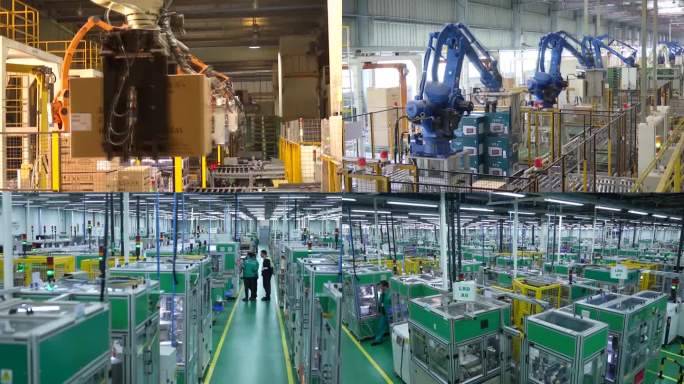 中国高科技自动化生产线流水线内部生产（选编）