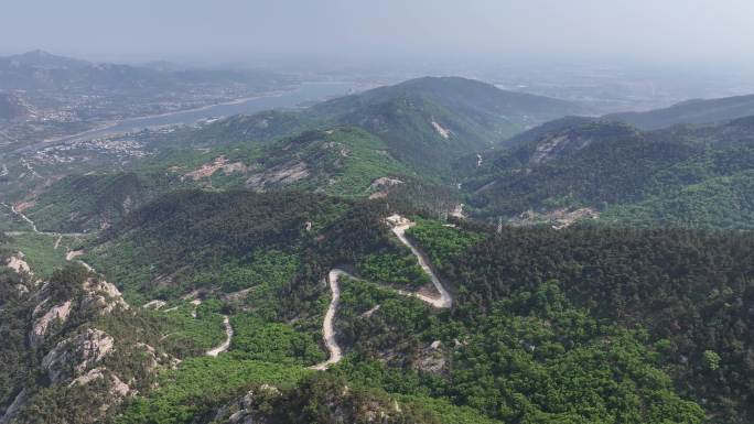 航拍沂蒙山